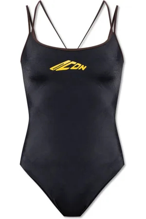 Dsquared2 Dames, Badkleding, Zwart, Maat: S Polyamide