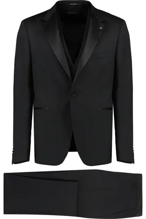 TAGLIATORE Heren, Pakken, Zwart, Maat: 2XL Wol