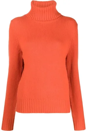 Ralph Lauren Dames, Truien, Oranje, Maat: S Wol