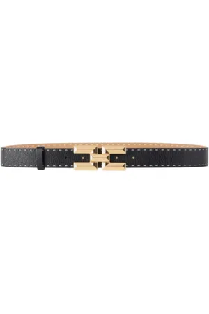 Elisabetta Franchi Dames, Accessoires, Zwart, Maat: S Leer