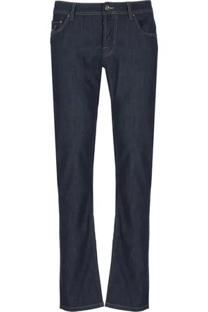 Jacob Cohen Heren, Jeans, Blauw, Maat: W34 Katoen