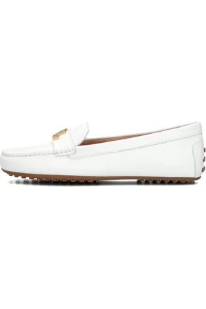 Ralph Lauren Dames, Schoenen, Wit, Maat: 39 EU Leer