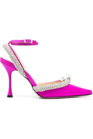 Mach & Mach Dames, Schoenen, Roze, Maat: 38 1/2 EU Satijn