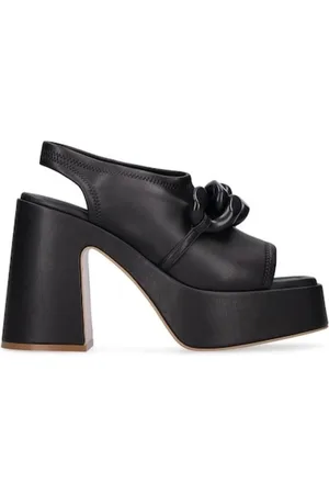 Stella McCartney Dames, Schoenen, Zwart, Maat: 36 1/2 EU Leer
