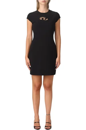 Diesel Dames, Jurken, Zwart, Maat: M