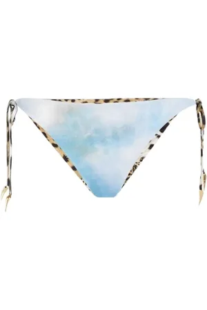 Roberto Cavalli Dames, Badkleding, Blauw, Maat: XL Polyamide