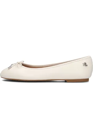 Ralph Lauren Dames, Schoenen, Wit, Maat: 39 EU Leer