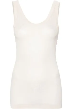 LEMAIRE Dames, Tops, Wit, Maat: M