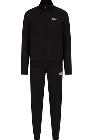 EA7 Heren, Sport, Zwart, Maat: XL Katoen