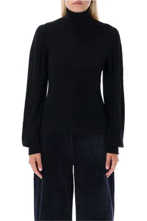 Ganni Dames, Truien, Zwart, Maat: XS Wol