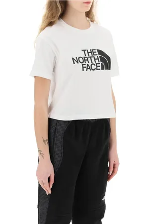 The North Face Dames, Tops, Wit, Maat: S Katoen