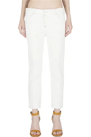 Dsquared2 Dames, Sweatshirts & Hoodies, Wit, Maat: M