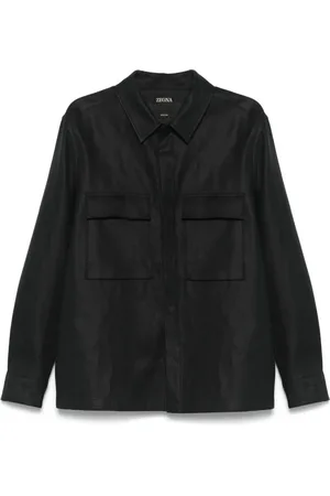 Ermenegildo Zegna Heren, Jassen, Zwart, Maat: XL