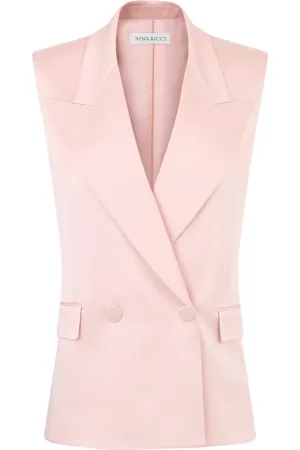 Nina Ricci Dames, Jassen, Roze, Maat: 2XL Viscose