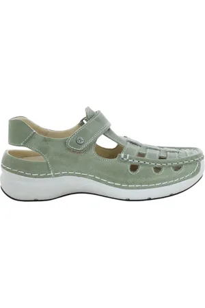 Wolky Dames, Schoenen, Groen, Maat: 42 EU Wol