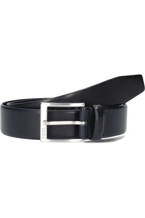 HUGO BOSS Heren, Accessoires, Blauw, Maat: 115 CM Leer