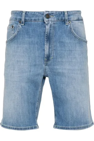 Dondup Heren, Korte broeken, Blauw, Maat: W32 Katoen