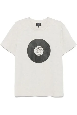 A.P.C. Heren, Tops, Wit, Maat: L Katoen