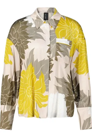 Marc Cain Dames, Blouses & Shirts, Veelkleurig, Maat: XS Zijde