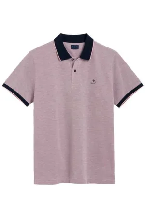 GANT Heren, Tops, Roze, Maat: M Katoen