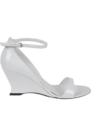 Salvatore Ferragamo Dames, Schoenen, Wit, Maat: 38 1/2 EU Leer