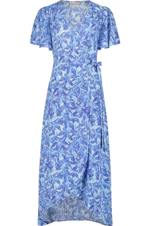 Fabienne Chapot Dames, Jurken, Blauw, Maat: M Viscose