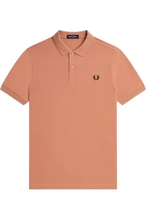 Fred Perry Heren, Tops, Roze, Maat: 3XS Piqué
