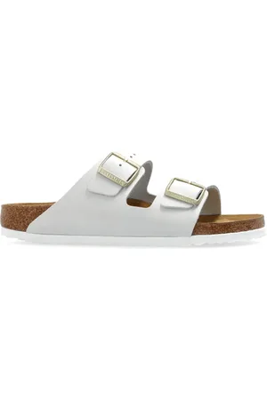 Birkenstock Dames, Schoenen, Wit, Maat: 41 EU Leer