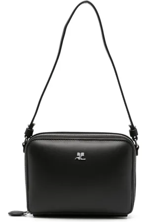 Courrèges Dames, Tassen, Zwart, Maat: ONE Size Leer