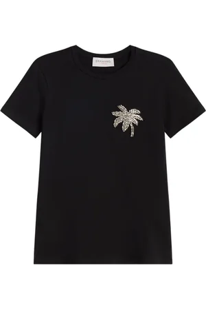 ERMANNO SCERVINO Dames, Tops, Zwart, Maat: XS Katoen