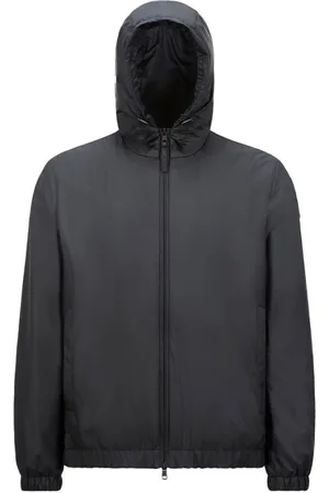 Moncler Heren, Jassen, Zwart, Maat: L Poliester