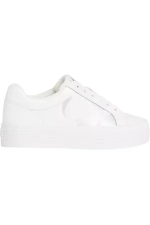 Calvin Klein Dames, Schoenen, Wit, Maat: 39 EU Leer