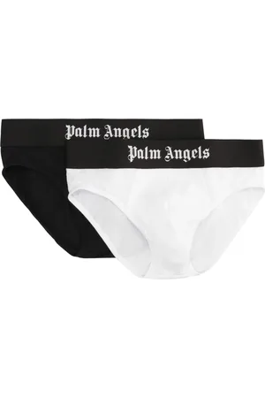 Palm Angels Heren, Ondergoed, Zwart, Maat: L Katoen