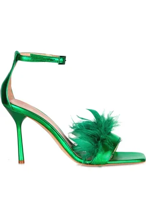 Liu Jo Dames, Schoenen, Groen, Maat: 36 EU Leer