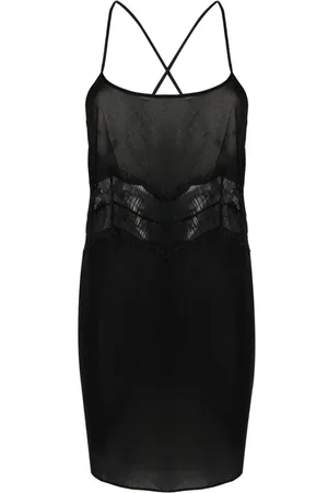 Calvin Klein Dames, Jurken, Zwart, Maat: L Poliester