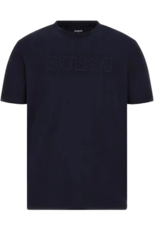 Guess Heren, Tops, Blauw, Maat: XS Katoen