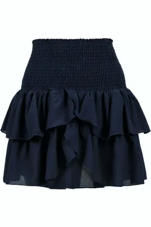 Neo Noir Dames, Rokken, Blauw, Maat: S Poliester