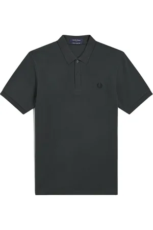 Fred Perry Heren, Tops, Groen, Maat: XS Katoen