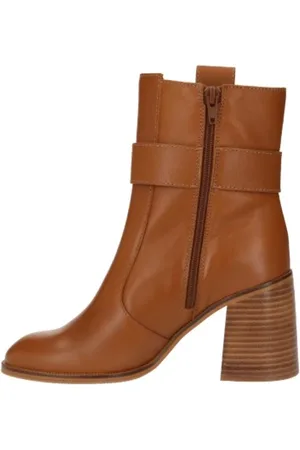 Chloé Dames, Schoenen, Bruin, Maat: 36 EU Leer