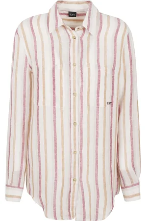 FAY Dames, Blouses & Shirts, Veelkleurig, Maat: M Katoen