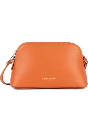 Lancaster Dames, Tassen, Oranje, Maat: ONE Size Leer