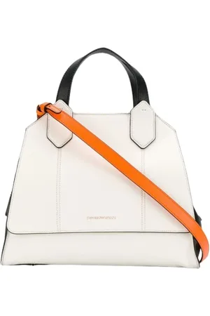 Emporio Armani Dames, Tassen, Wit, Maat: ONE Size Leer