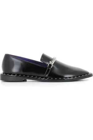 Stella McCartney Dames, Schoenen, Zwart, Maat: 36 EU Leer