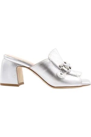 Laura Bellariva Dames, Schoenen, Grijs, Maat: 40 EU Leer