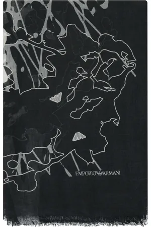 Emporio Armani Heren, Accessoires, Zwart, Maat: ONE Size Linnen