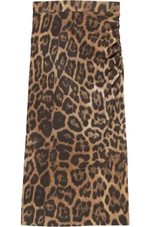 Stella McCartney Dames, Rokken, Bruin, Maat: S Polyamide