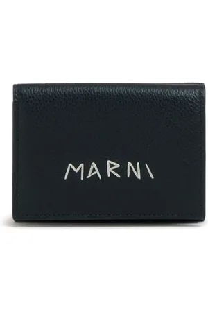 Marni Heren, Accessoires, Zwart, Maat: ONE Size Leer