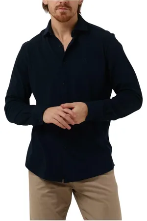 Dstrezzed Heren, Overhemden, Blauw, Maat: XL Katoen