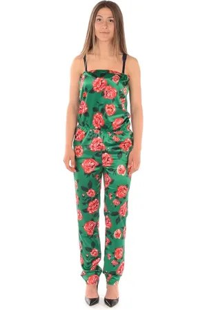 Liu Jo Dames, Jumpsuits & Playsuits, Groen, Maat: S Poliester