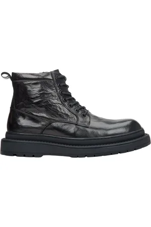 Estro Heren, Schoenen, Zwart, Maat: 44 EU Leer